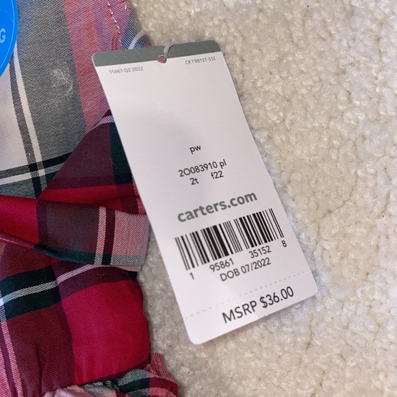 Christmas 2T toddler dress (Carter’s) - Picture 4 of 5